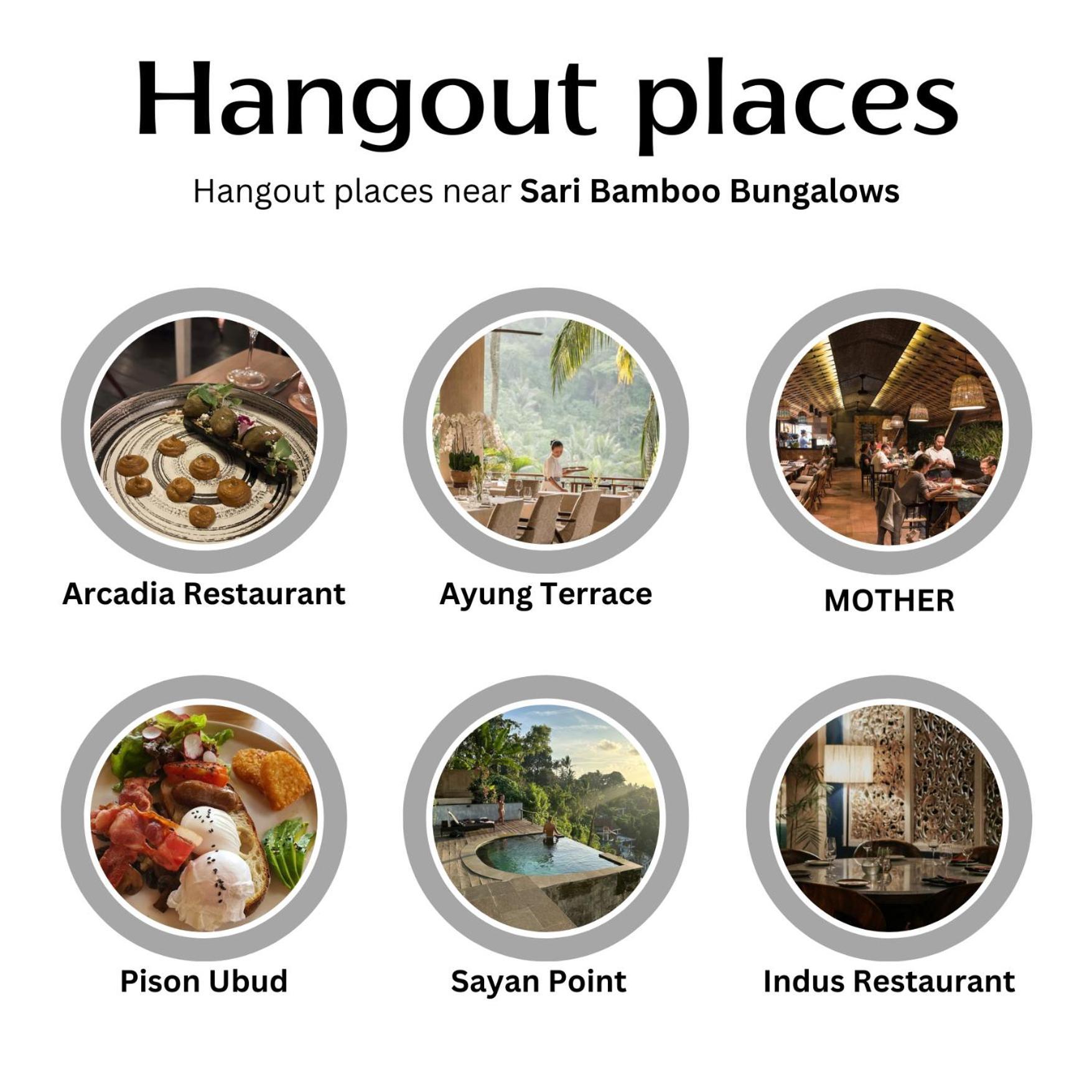 Sari Bamboo Bungalows Ubud  Luaran gambar